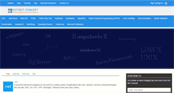 Desktop Screenshot of dotnet-concept.com