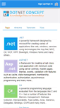 Mobile Screenshot of dotnet-concept.com